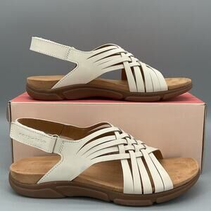 NEW Easy Spirit Women’s Mar Sandals Ivory Size 7M